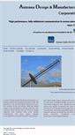 Mobile Screenshot of customantennadesign.com